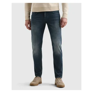 Slim-fit-Jeans PME LEGEND "Tailwheel PTR140", Herren, Gr. 31, Länge 34, true element blau, Denim/Jeans, Obermaterial: 75% Baumwolle, 18% Polyester, 7% Elasthan, slim fit lang, Jeans Slim-fit-Jeans