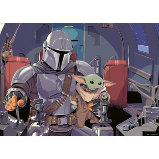 Ravensburger Puzzle 16565 - The Mandalorian - 1000 Teile Star Wars Puzzle für Erwachsene und Kinder ab 14 Jahren, Star Wars Geschenk