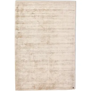 Tom Tailor Shine uni Kurzflorteppich 50 x 80 cm hellbraun