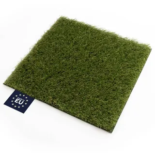 Primaflor Kunstrasen Rio | 1,00m x 0,50m | Rasen-Teppich 37mm für Garten, Balkon & Terrasse | Outdoor Bodenbelag | Wasserdurchlässig | UV-stabil | naturgetreu | kinderfreundlich