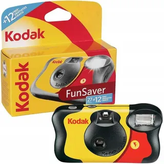 Kodak FunSaver Camera, Kompakt-Filmkamera, 35 mm, 400, 800, China, Elektronisch, Auto - Schwarz, Rot, Gelb