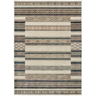 Atticgo Orientteppich Beige Antalia 160/230 cm , Textil , Grafikmuster , Rechteckig , 160x230 cm , Oeko-Tex® Standard 100 , antistatisch, leicht zusammenrollbar, rutschfeste Unterfläche , Teppiche und Böden, Teppiche