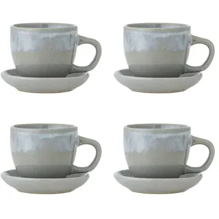 Bloomingville Brenta Tasse 4 Einheiten - Blue - One Size