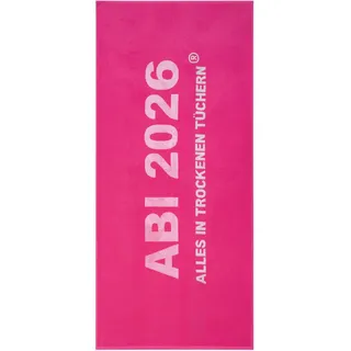 Egeria ABI 2026 Strandtuch 75 x 180 cm pink