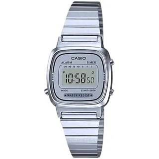 Casio LA-670WA Edelstahl 28 mm LA670WA-7D