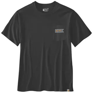 CARHARTT Pocket Script schwarz L
