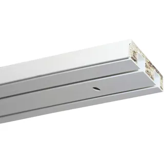 GARDINIA Vorhangschiene GE 2-läufig, weiß, 150 cm