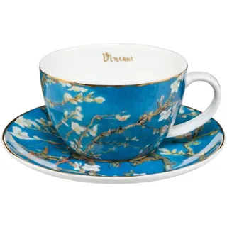 GOEBEL Teetasse 0,25 l Blau 2 St.
