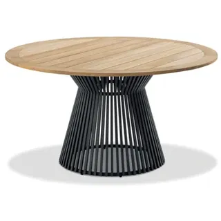 Niehoff Acore Tisch Teak/Aluminium Ø140 cm