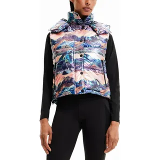 Desigual Madelaine Damenweste ärmellose Weste S
