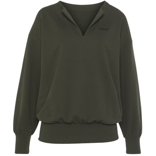 French Connection FCUK Sweatshirt Damen khaki Gr.36/38