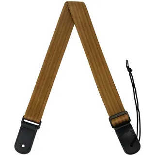 Cascha Ukulele Gurt, Tragegurt verstellbar bis 139cm, Nylon, Braun