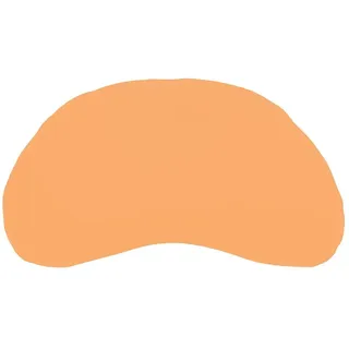 Dukal | Bezug für Tempur Curve/Sonata S und M Schlafkissen | aus hochwertigem DOPPEL-Jersey | 100% Baumwolle | Farbe: apricot
