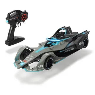 Dickie Toys Formula E Gen2 RC Auto, RC Rennauto, Gun-Controller, Attack-Modus, Halo-Lichteffekt, 8 bis max. 11 km/h, USB-Ladefunktion, inkl. Batterien, 36 cm, ab 6 Jahren