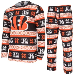FOCO NFL Teams Winter Xmas Pyjama Schlafanzug Hose Shirt Set