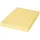 Topper-Spannbettlaken Jersey-Elasthan 90 x 200 - 100 x 220 cm gelb