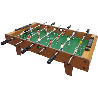 Sport1 Indoor-Tischfußball, mittelgroß, mittelgroß, 91 x 50 x 24 cm, Haushalts-Karte mit 6 Schlaufen und 2 Kugeln enthalten, Holz, Geschenkidee