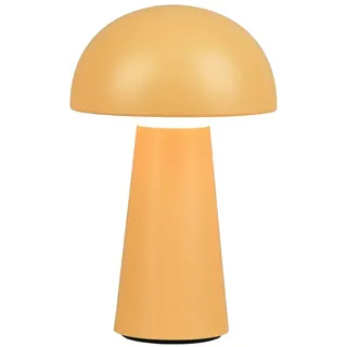 REALITY LED-Akku-Tischleuchte Lennon R52176183 gelb, IP 44, 2 W, 180 lm, 3000 K