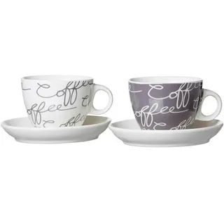Ritzenhoff & Breker Cappuccinotasse 0,18 l Mehrfarbig 4 St.