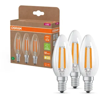 Osram 4099854338717 LED EEK A (A - G) E14 2.2W = 40W Warmweiß (Ø x H) 35mm x 35mm 3St.