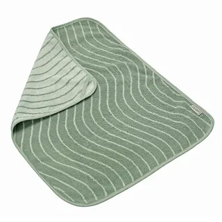 Leander Topper Handtuch in 100% Bio-Baumwollfrottee 65 x 50 cm für Leander Matty - Farbe: woodland sage green grün - NEU !