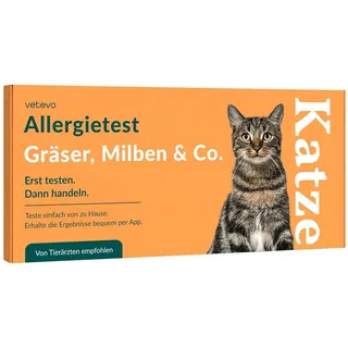 Allergietest - Gräser, Milben & Co. Katze 1 St