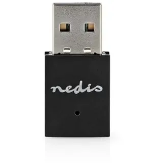 Nedis Netzwerk-Dongle Wi-Fi N300 2.4 GHz USB2.0 Wi-Fi speed total: 300 Mbps Windows 10 | (USB), Netzwerkadapter, Schwarz