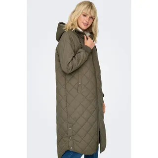 ONLY Steppmantel »ONLNEWSANDY QUILT COAT CC OTW«, braun