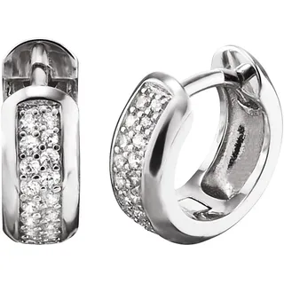 Engelsrufer Creolen ANNA CRYSTAL Silber 925 13 mm