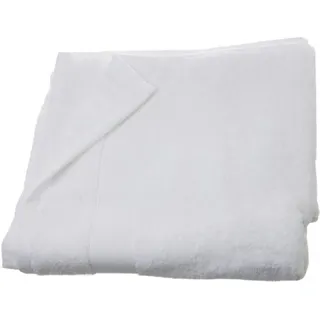 Atmosphera Essentiel Badetuch 100 x 150 cm weiß