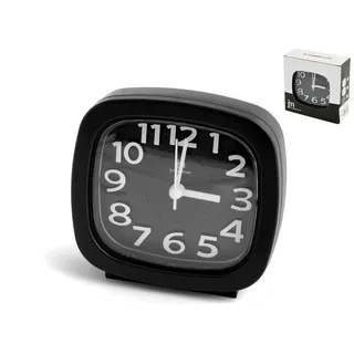 Lowell Justaminute Wecker aus Quarz Schwarz Analog Mit Ringtone Bip-Bip