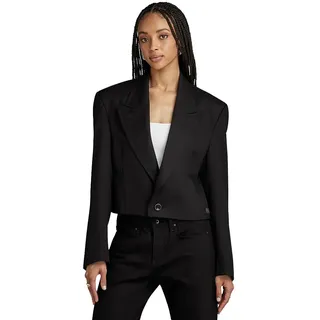 G-star Cropped Blazer - Dark Black - S