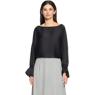 Betty Barclay Satinbluse »Satin-Bluse mit U-Boot-Ausschnitt«