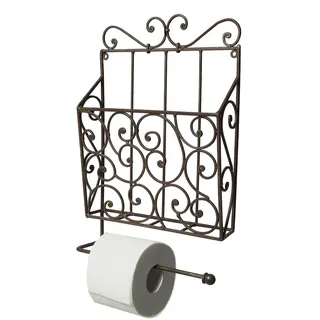 Ambiente Haus »Zeitungs-/Toilettenrollenhalter, vintage« 1 Stk. tlg., braun