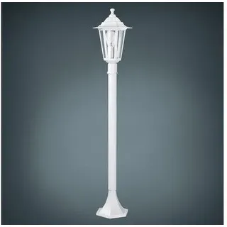 Außenstehleuchte Laterna 4 weiß 1-flammig E27 H 1000 mm IP44