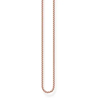 THOMAS SABO Kette 750 Roségold Vergoldung, 925 Sterlingsilber
