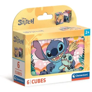 CLEMENTONI Clementoni: Stitch Puzzlekubus - 6 Stück