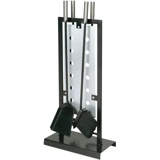 Lienbacher Kaminbesteck 4tlg. Metall 0,68 m Schwarz