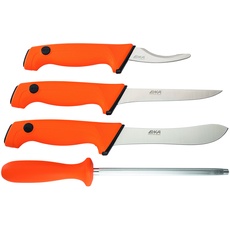 EKA Butcher-Set, orange Messer-Set