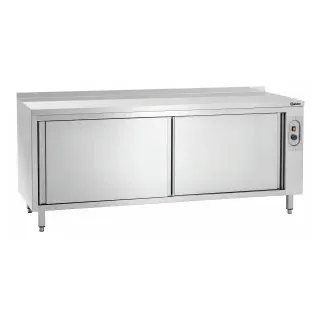 Bartscher Wärmeschrank 700, B2000, MA, Höhenverstellbarer Wärmeschrank mit 2 Schiebetüren, 1 Stück