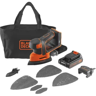 Black & Decker BLACK+DECKER Akku-Dreieckschleifer Mouse BDCDS18