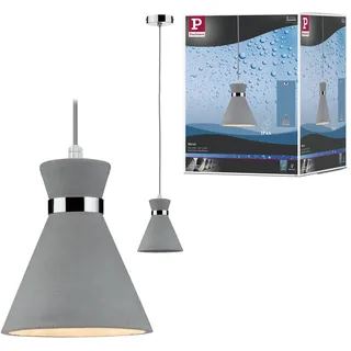 Paulmann Verve 1-flg. 20 W 30 cm rund grau/silber