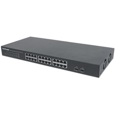 Bild Intellinet Rackmount Gigabit Switch, 24x RJ-45, 2x SFP (561044)