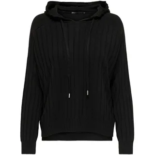 ONLY Damen Onlnew Tessa Ls Hood Detail Pul Noos Knt Pullover, Schwarz, S