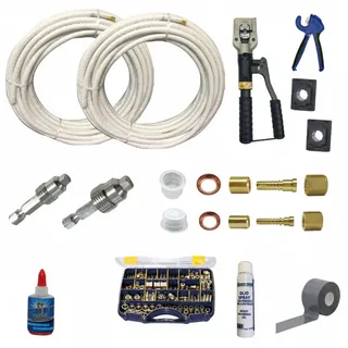 FLEX-TUBE | Starter-Kit | 1/4 | 1/2 | inkl. hydraulischer Presszange