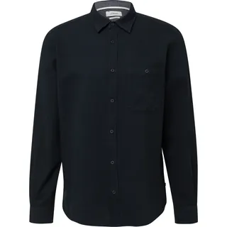 s.Oliver regular fit Strukturiertes Baumwollhemd mit Brusttasche