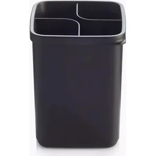 Tupperware Griffbereit Aufbewahrungbox für die Küchenhelfer eckig schwarz