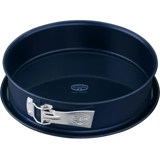Dr. Oetker Springform Back-Liebe Emaille Springform-Backform mit Emaille-Servierboden und Antihaft-Ring 28cm (1101)