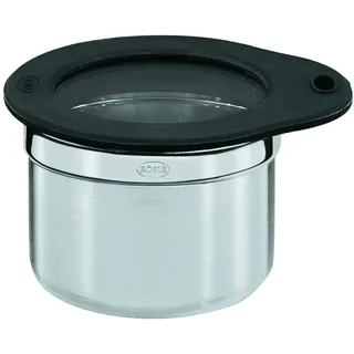 Rösle Frischhaltedose rund schwarz 8 cm 0,3 l