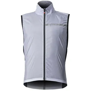 Castelli Squadra Stretch Weste Grau/Silber L